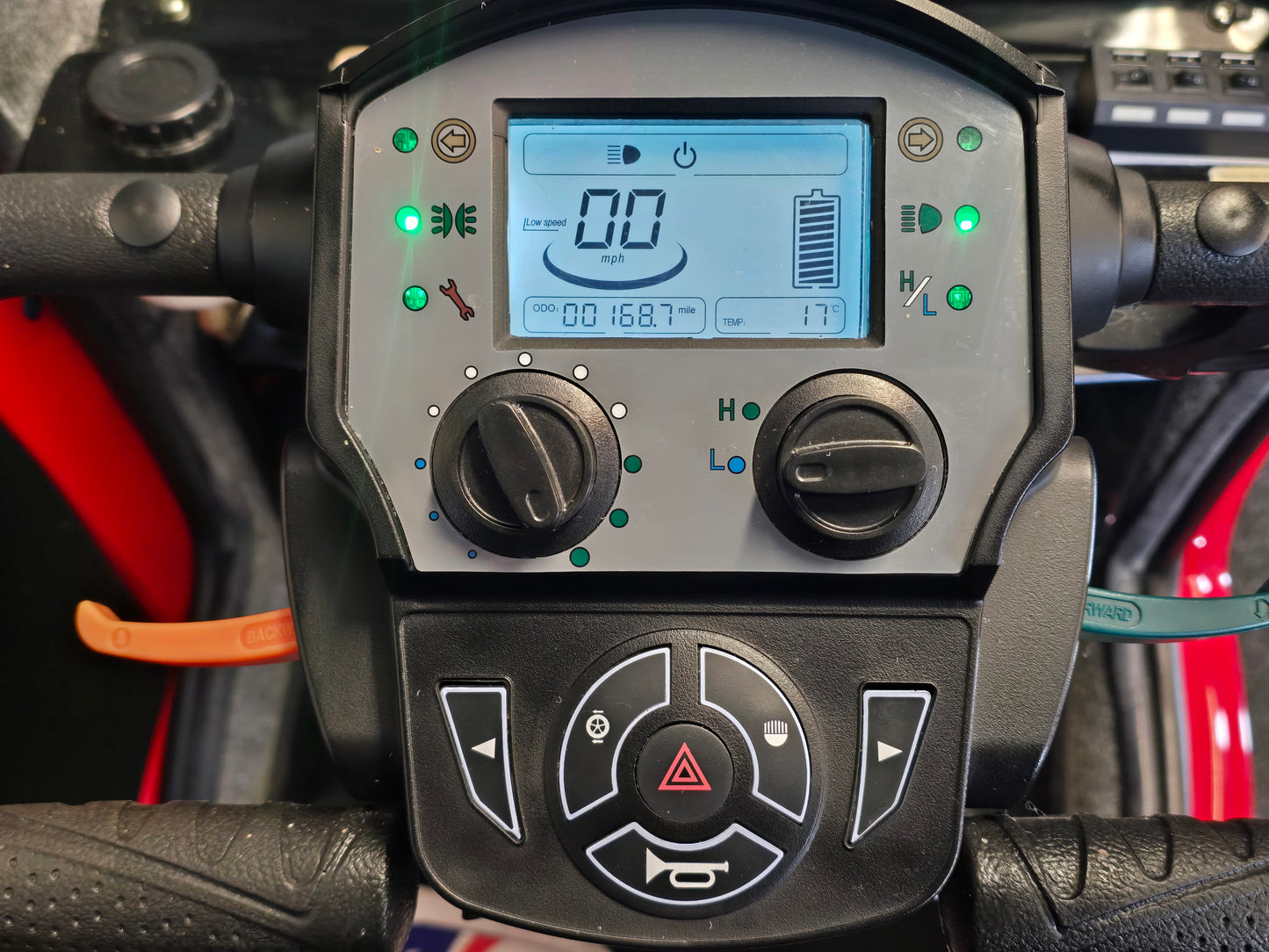 ScooterPac Cabin Car MK2 (Red - Reconditioned)