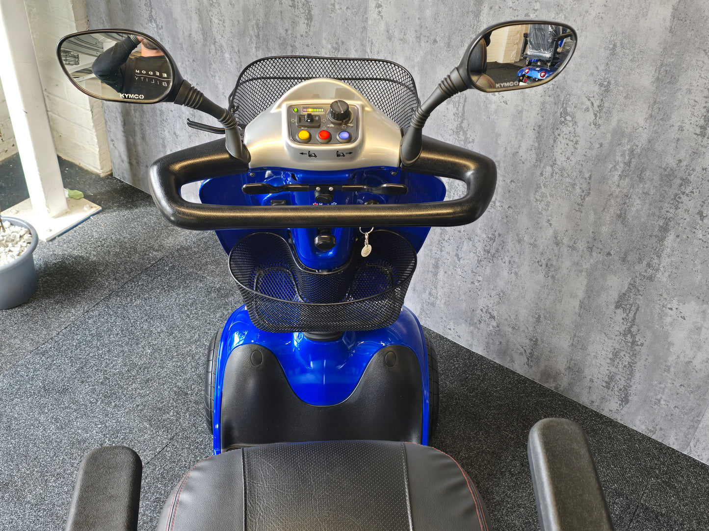 2024 Kymco Midi XLS (Blue) Pneumatic Tyres- Reconditioned