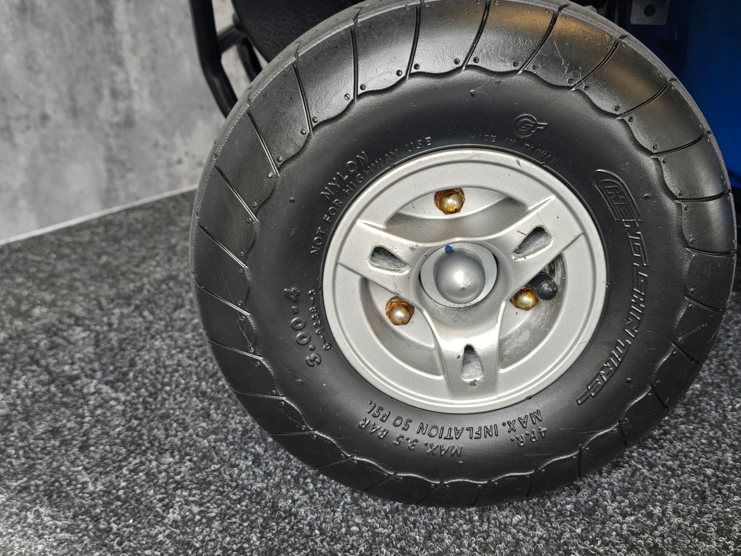 2024 Kymco Midi XLS (Blue) Pneumatic Tyres- Reconditioned