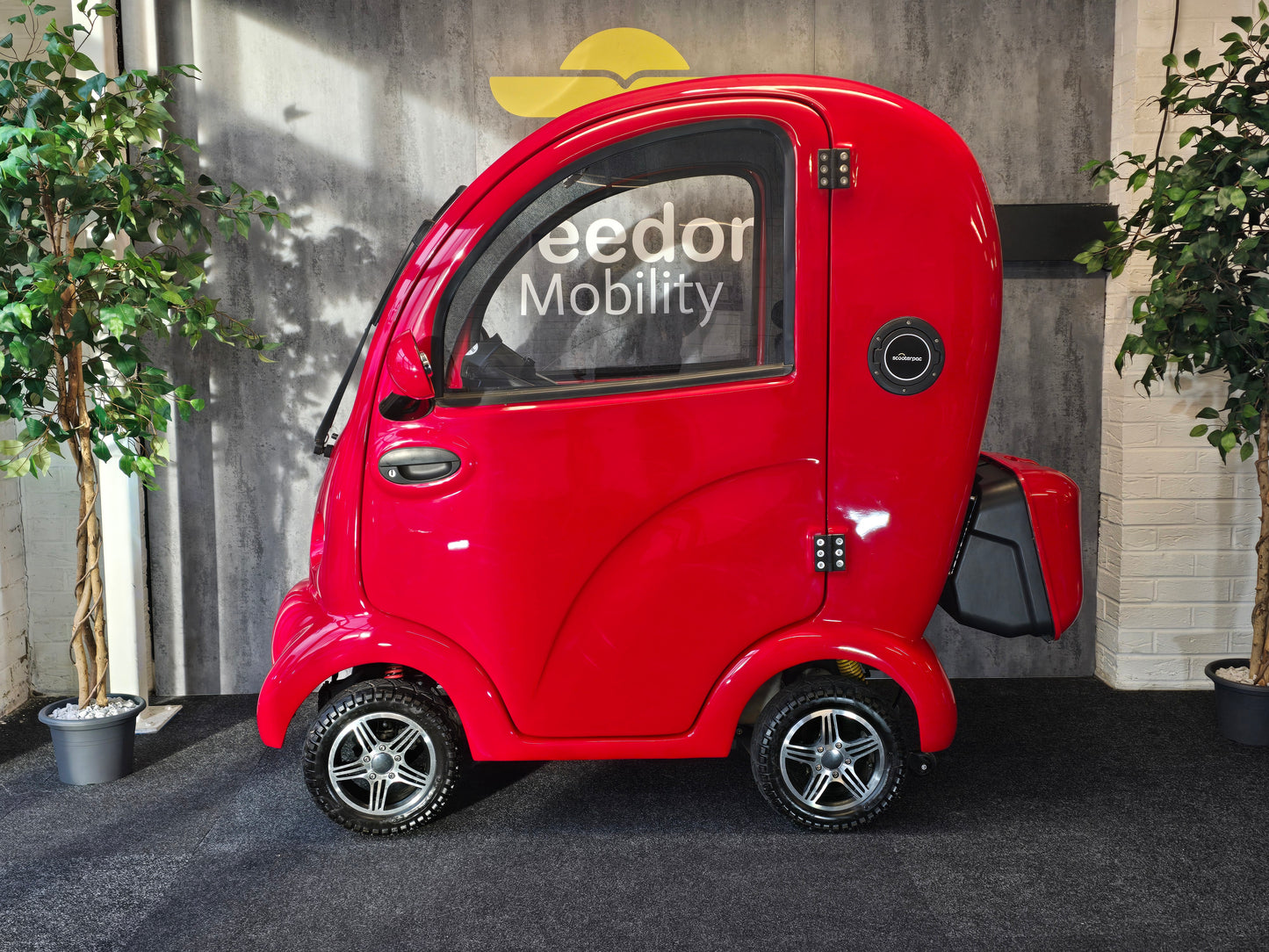 ScooterPac Cabin Car MK2 (Red - Reconditioned)
